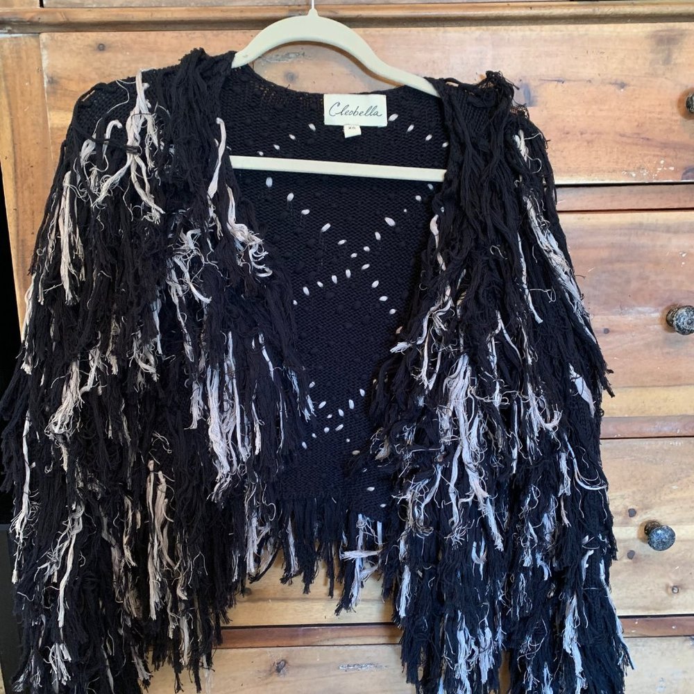 Cleobella Shag Sweater Cardigan